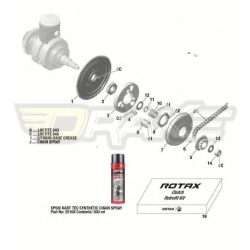 Rotax hex nut M10x1 DIN 934