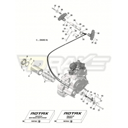 Rotax SS2 Gear Cable Guide