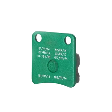 Front brake pad KZ-DD2, rear MINI KART REPUBLIC GROUP