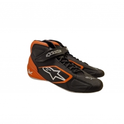 ALPINESTARS TECH-1 K Rider Shoes [Black/Orange/White]