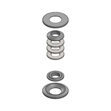 Spindle shim kit OK-KZ-DD2 KART REPUBLIC GROUP