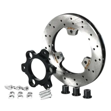 Complete front brake disc KZ-DD2, rear MINI PAROLIN