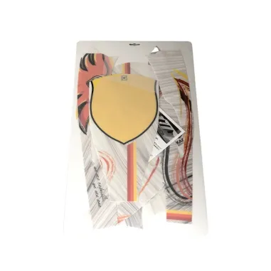 Sticker kit 2024 (front spoiler, number holder) MINI KART REPUBLIC