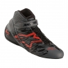 ALPINESTARS TECH-1 KZ SLE Pilot Shoes [Cool Grey/Black/Red]