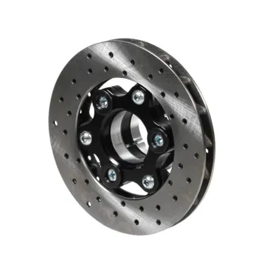 Disco freno posteriore 180x18mm flottante completo KZ KART REPUBLIC GROUP