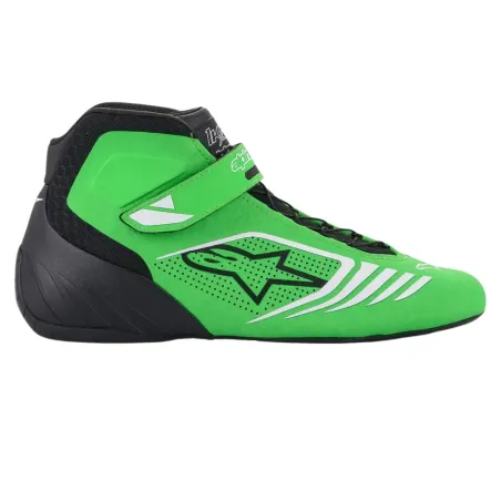 Pilot shoes TECH-1 KX ALPINESTARS [black/fluo green/white]