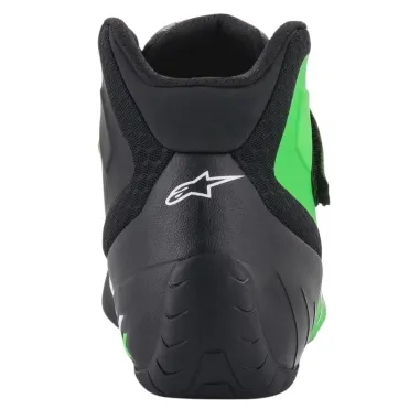 Pilot shoes TECH-1 KX ALPINESTARS [black/fluo green/white]