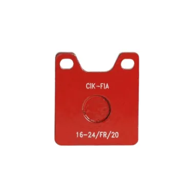 Pastilla de freno trasera roja (NEW) OK KART REPUBLIC GROUP