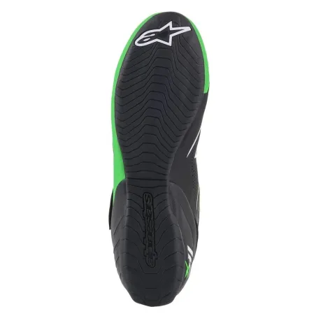 Scarpe pilota TECH-1 KX ALPINESTARS [nero/verde fluo/bianco]
