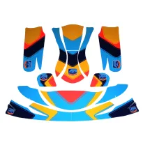 Kit adesivi completo 2024 OK-KZ-DD2 FERNANDO ALONSO