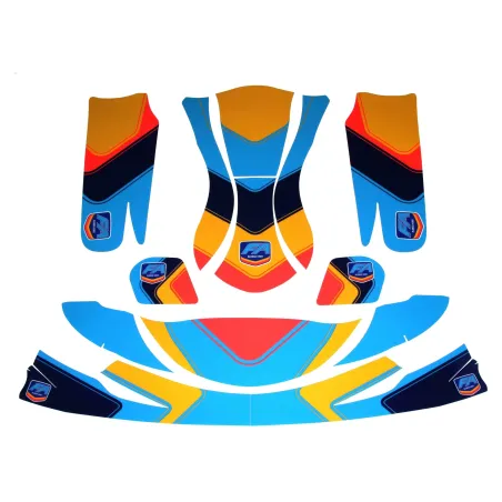Kit adesivi completo 2024 OK-KZ-DD2 FERNANDO ALONSO