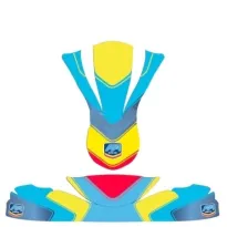 Stickers kit 2024 (front spoiler, number holder) MINI FERNANDO ALONSO