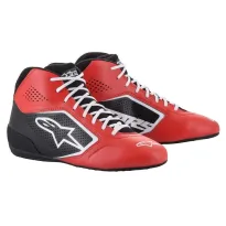 Pilot shoes TECH-1 K START V2 ALPINESTARS [red/black/white]