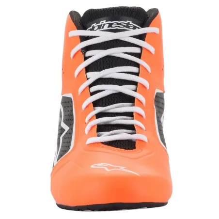 Scarpe pilota TECH-1 K START V2 ALPINESTARS [arancione fluo/nero/bianco]