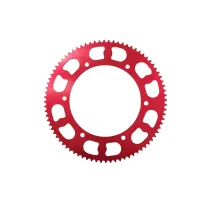 Corona trasera en aluminio paso 219 MINI KART - OK DIRECT DRIVE