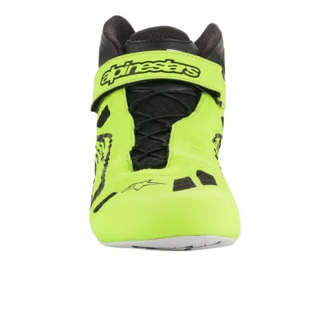 Scarpe pilota TECH-1 KZ ALPINESTARS [giallo fluo/nero]