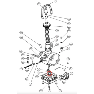 Chorro principal FM18-1A TILLOTSON