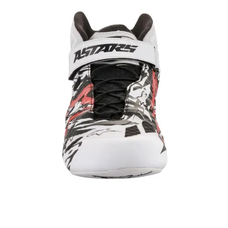 Scarpe pilota TECH-1 KZ SLE ALPINESTARS [bianco/nero/rosso]