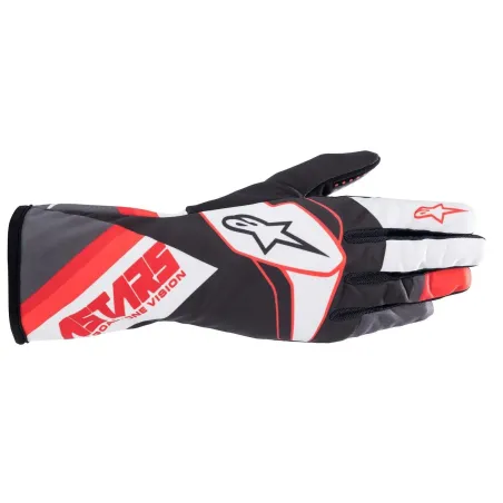Guantes TECH-1 RACE V2 ALPINESTARS [negro/blanco/antracita/rojo]