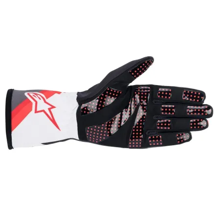 Gloves TECH-1 RACE V2 ALPINESTARS [black/white/anthracite/red]