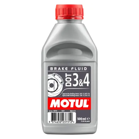 Aceite de freno DOT 3 y 4 de alto rendimiento MOTUL