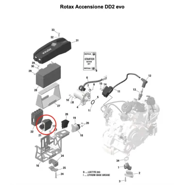 Centralina elettronica DD2 evo ROTAX