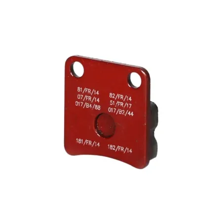 Front brake pad KZ-DD2, rear MINI PAROLIN