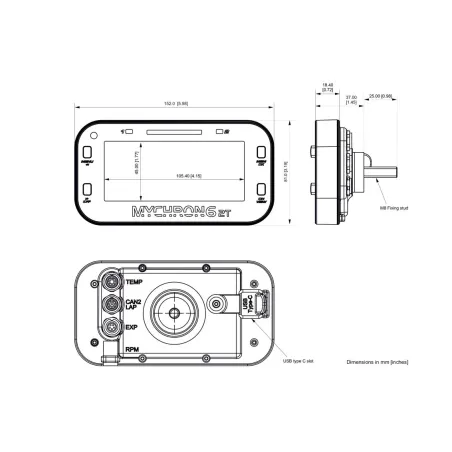 Telemetry MyChron6 2T AIM