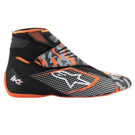 Scarpe pilota TECH-1 KZ V2 ALPINESTARS [nero/arancione fluo/camo]