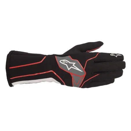 Guantes TECH-1 K V2 ALPINESTARS [negro/rojo/blanco]