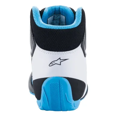 Scarpe pilota TECH-1 K START V2 ALPINESTARS [nero/bianco/azzurro]