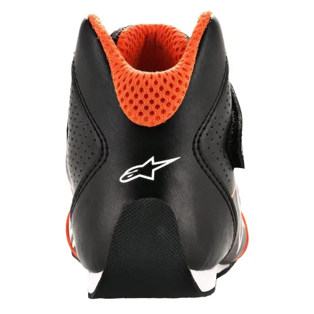 Pilot shoes TECH-1 KS ALPINESTARS kid [black/white/orange fluo]