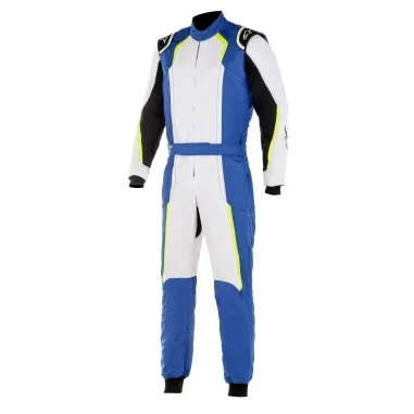 Suit KMX-5 ALPINESTARS [royal blue/white/yellow fluo] EXPIRED HOMOLOGATION