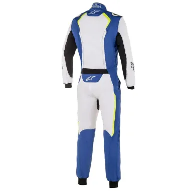 Tuta KMX-5 ALPINESTARS [royal blu/bianco/giallo fluo] OMOLOGA SCADUTA