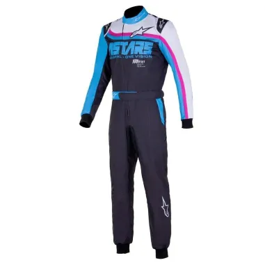 Suit KMX-9 V2 graphics 2 ALPINESTARS [black/cyan/fuchsia]
