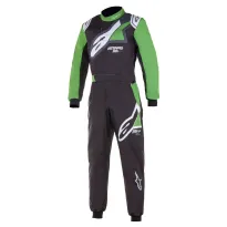 Traje KMX-9 V2 gráficos ALPINESTARS [negro/verde/blanco] HOMOLOGACIÓN CADUCADA