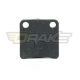 Front brake pad KZ-DD2 / rear brake pad MINI not approved