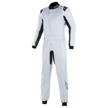 Tuta KMX-9 V2 ALPINESTARS [argento/blu/nero] OMOLOGA SCADUTA