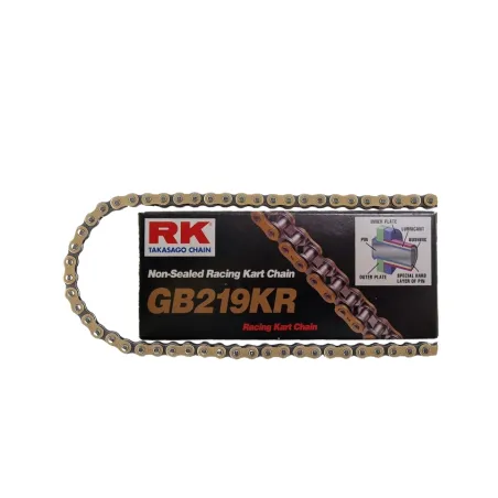Cadena de paso 219 (sin junta tórica) para MINI KART - DIRECT DRIVE RK