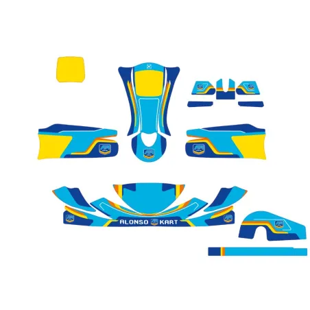 thumbnail interactive-video image 1 of JakeDesigns Fernando Alonso 2015 Style Gel Sticker For Mychron 5 – Karting Decal 1 of 3
