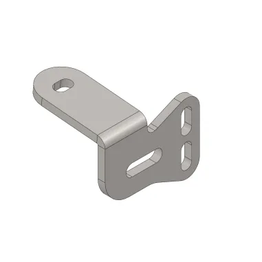 Low muffler support bracket DD2 PAROLIN