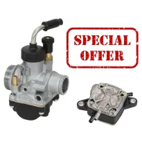 PROMO PACKAGE carburetor PHBG 18 BS DELL'ORTO + fuel pump P34 PB2 DELL'ORTO