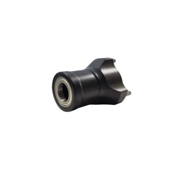 Front black wheel hub 25-93mm OK KART REPUBLIC GROUP