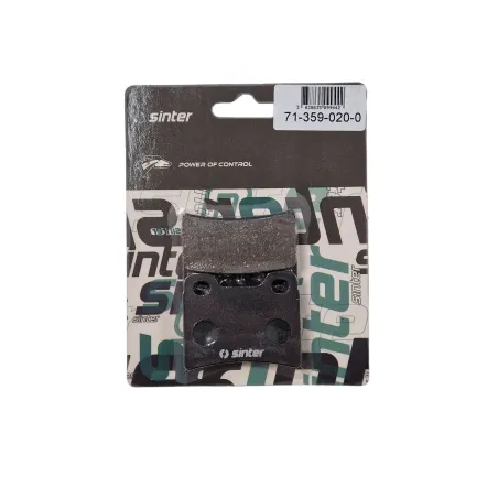 Set brake pad rear black KZ-DD2 NOT APPROVED