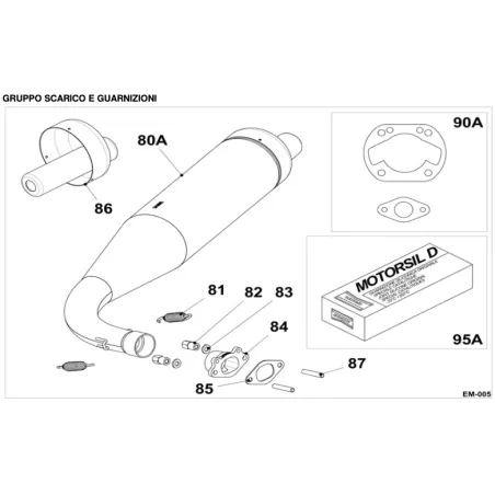 Muffler GR3 MINI IAME
