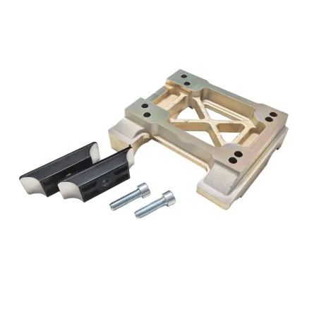 Piastra motore universale dritta in magnesio con cavallotti OK-X30 KART REPUBLIC GROUP