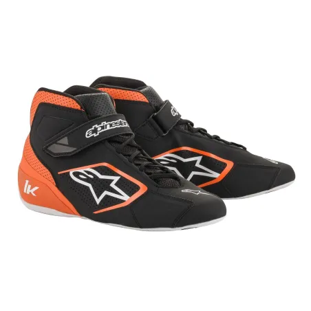 Zapatillas de piloto TECH-1 K ALPINESTARS [negro/naranja/blanco]