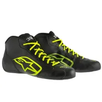 Scarpe pilota TECH-1 K START ALPINESTARS [nero/giallo fluo]