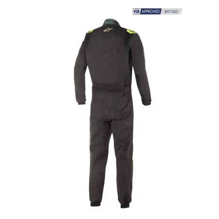 Suit KMX-9 V3 S CIK-FIA ALPINESTARS kid [black/yellow fluo]