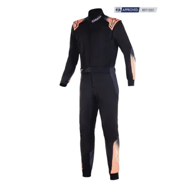 Suit KMX-5 V3 CIK-FIA ALPINESTARS [black/white/orange fluo]